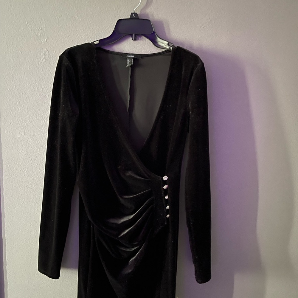 velvet dress